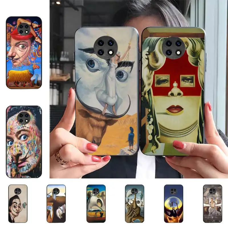 

Salvador Dali Art Painting Phone Case for Samsung S20 lite S21 S10 S9 plus for Redmi Note8 9pro for Huawei Y6 cover