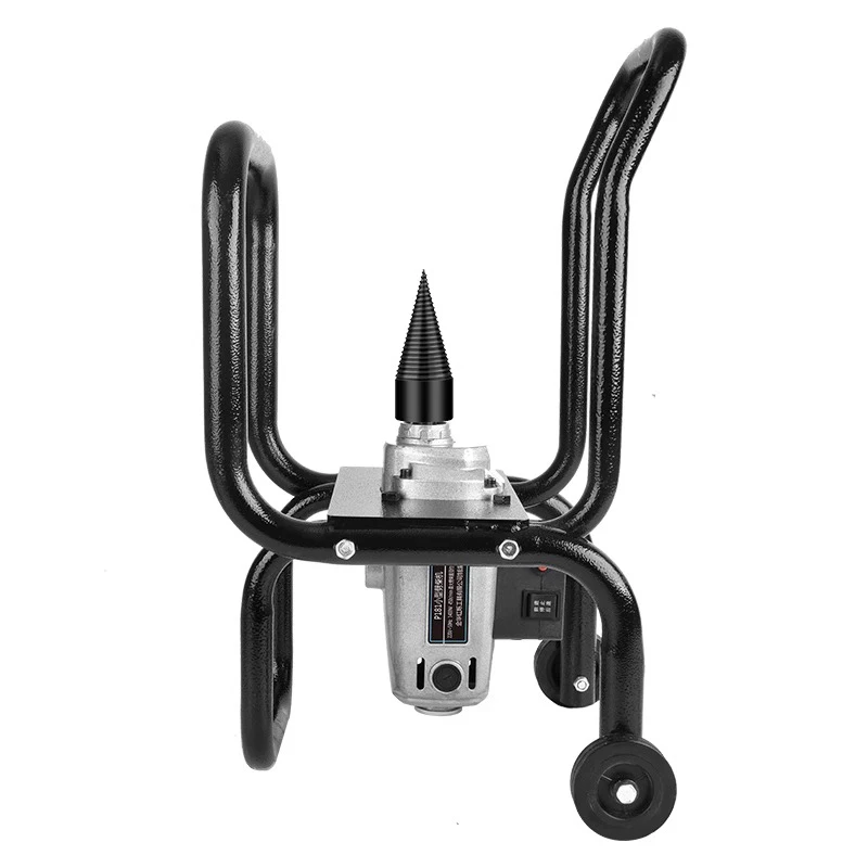 Электрический разделитель древесины бытовой маленький автоматический