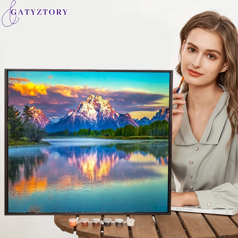 

Картина по номерам на холсте, 60x75 см