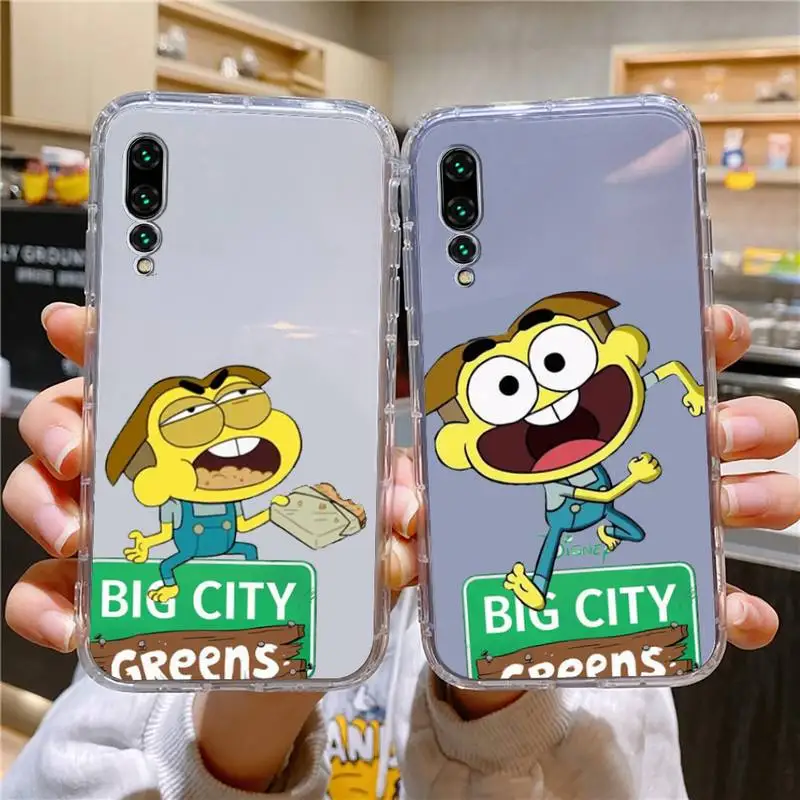

Disney Big City Greens Phone Case For Xiaomi 11 Redmi Note 11pro5G 8T 9A 9S 12S K30 10T Pro Ultra K40pro Transparent Case