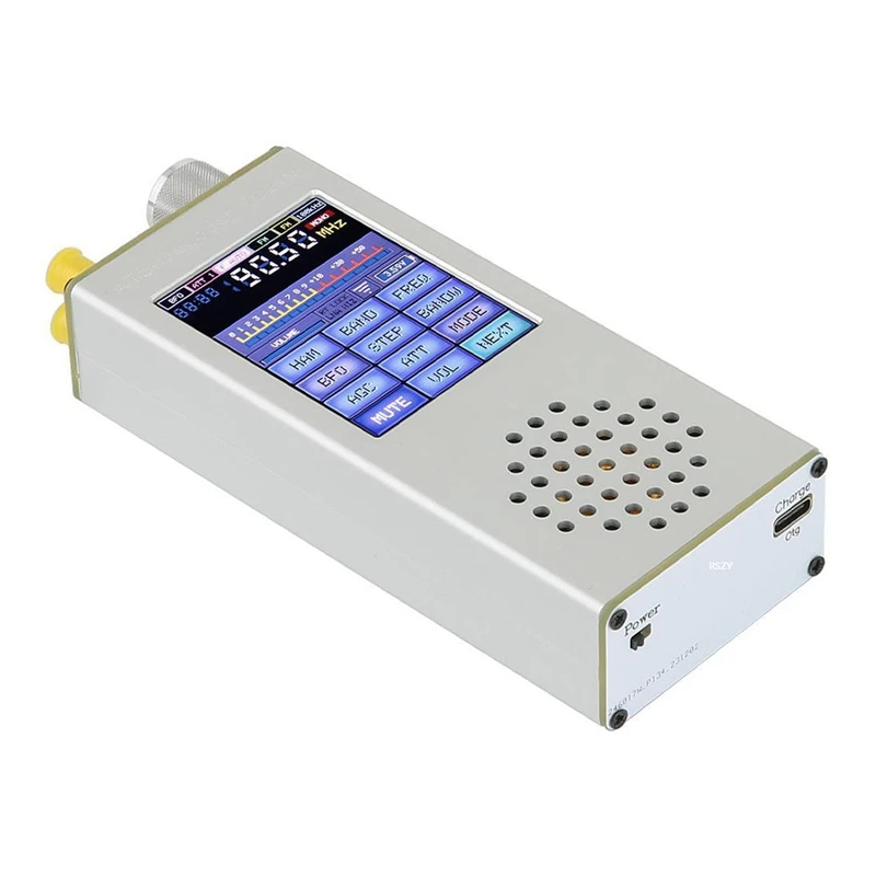 Карманный FM SSB SDR AM LSB USB портативный Радиоприемник из алюминиевого сплава с