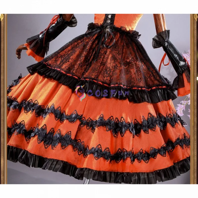 Фото DATE A LIVE Tokisaki Kurumi Косплей Костюм Платье Лолиты Платье принцессы для Хэллоуина Рождество Ролевые игры Женщины COSFun №4