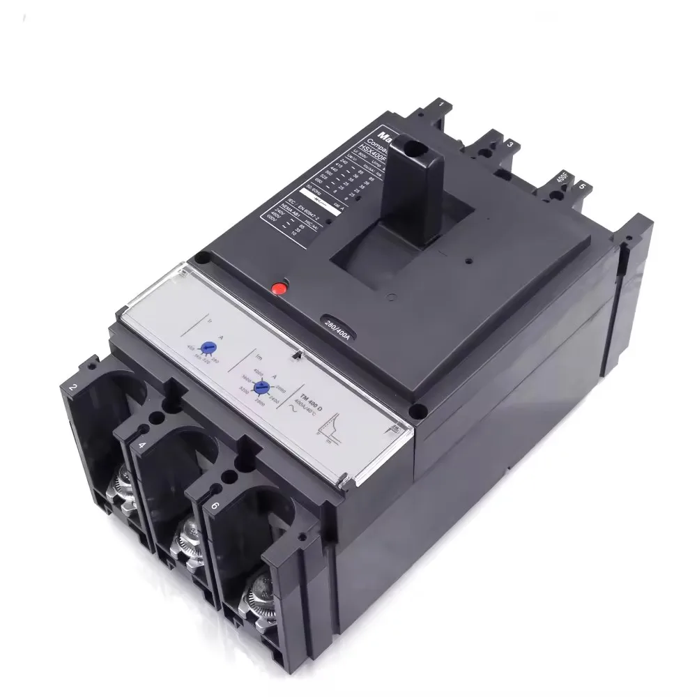 NSX-400F 400A Amps 3P трехполюсный промышленный электрический выключатель воздуха MCCB AC415V