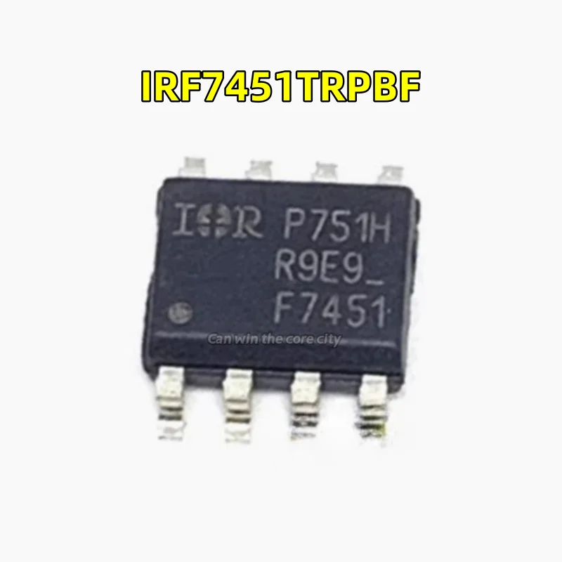 

100 The PCS / LOT new IRF7451TRPBF IRF7451TR IRF7451 F7451 SOP-8 N-channel MOS transistor