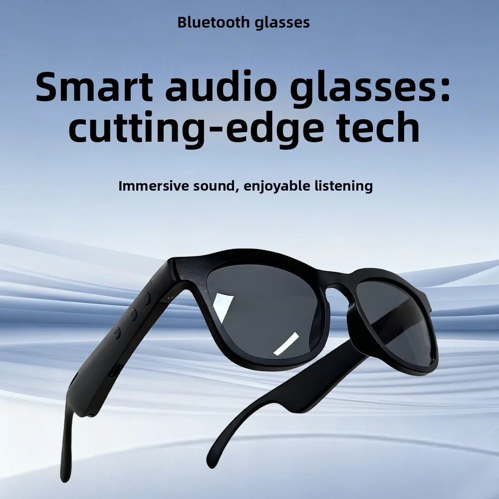 Фото Умные очки: Новая беспроводная Bluetooth-гарнитура со встроенной функцией ультрачёткой связи №1