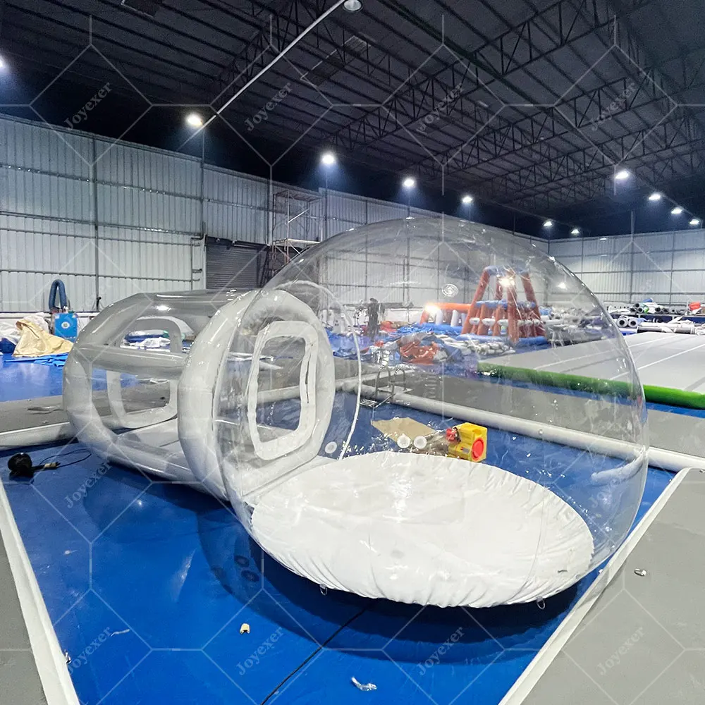 Популярный надувной пузырьковый дом купольная палатка для сада воздушный шар