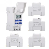 thc15a 7 days programmable digital timer switch relay control 220v 230v 6a 10a 16a 20a 25a 30a electronic weekly