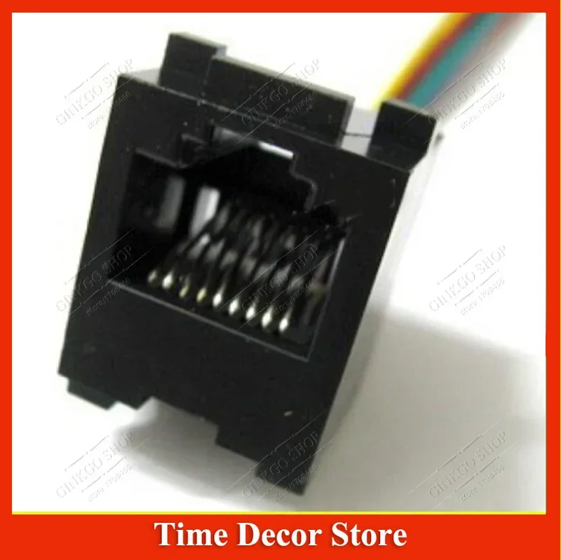 20 шт./лот 8 контактов монтажная плата RJ45 тип RJ11 8P8C модульные телефонные адаптеры