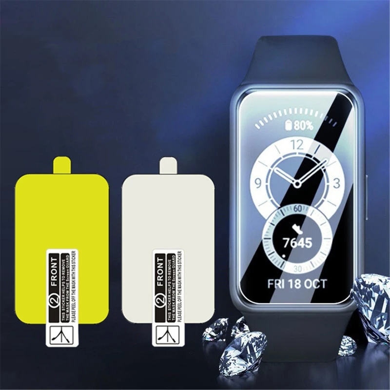 

2 шт., Защитная пленка для экрана Huawei Band 7