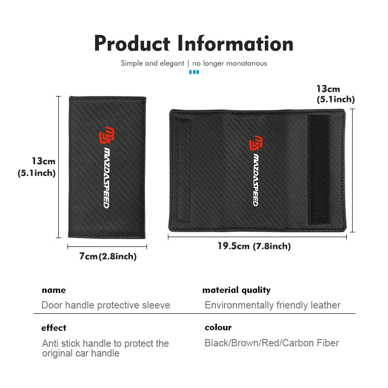 Автомобильный силиконовый защитный чехол для дверной ручки предотвращения