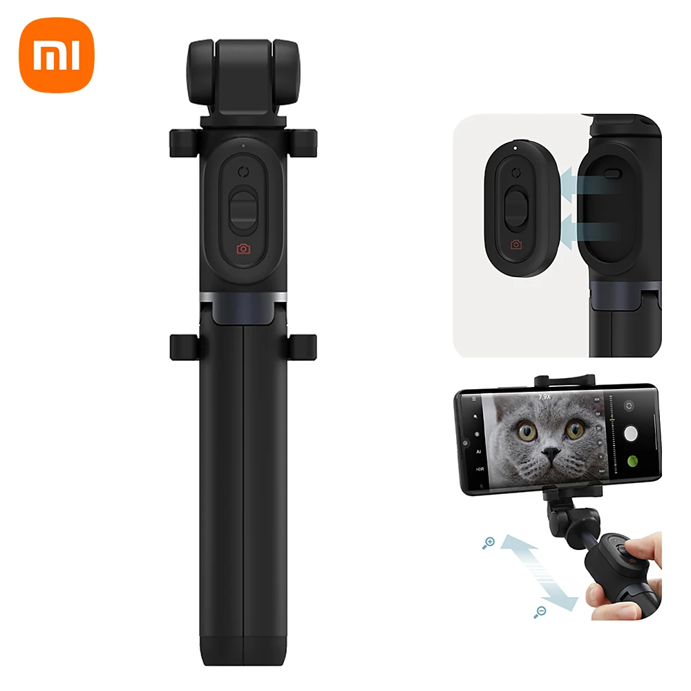 

Original Xiaomi Monopod Mi Selfie Stick Zoom Bluetooth Tripod With Wireless Remote Shutter 360 Rotation Foldable For iOS Android