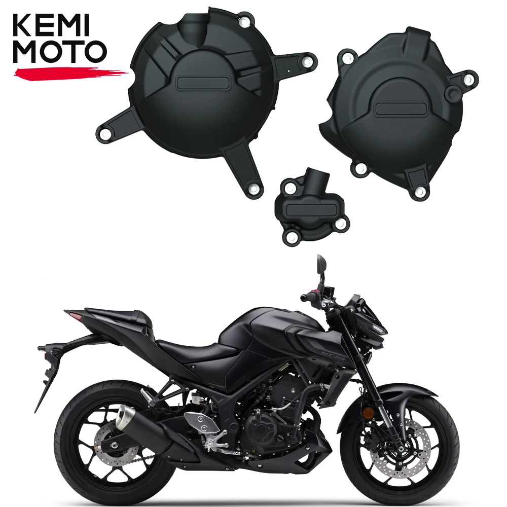 

Для YAMAHA R3 2015-2018 R25 2014-2017 R125 2014 MT-03 2016-2021, защитный чехол для крышки двигателя, защита двигателя, аксессуары для мотоциклов