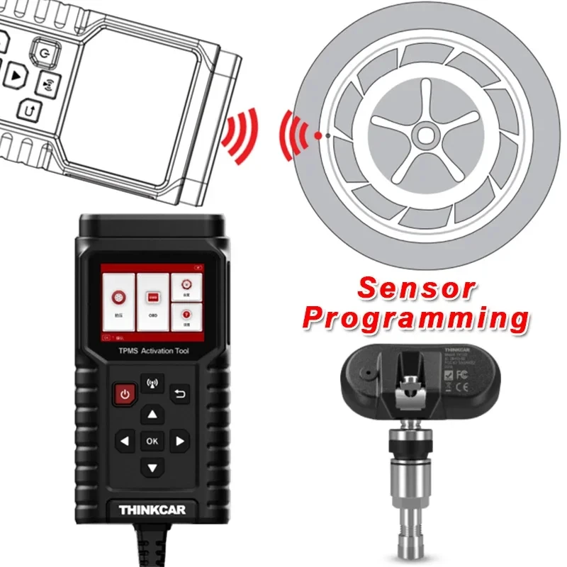 ThinkCar THINKTPMS T90 Инструмент активации TPMS Программатор OBD2 Автомобильная диагностика