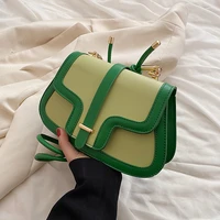 small pu leather crossbody bags for women 2022 brand trendy summer fashion brand designer shoulder bag handbags and purses
