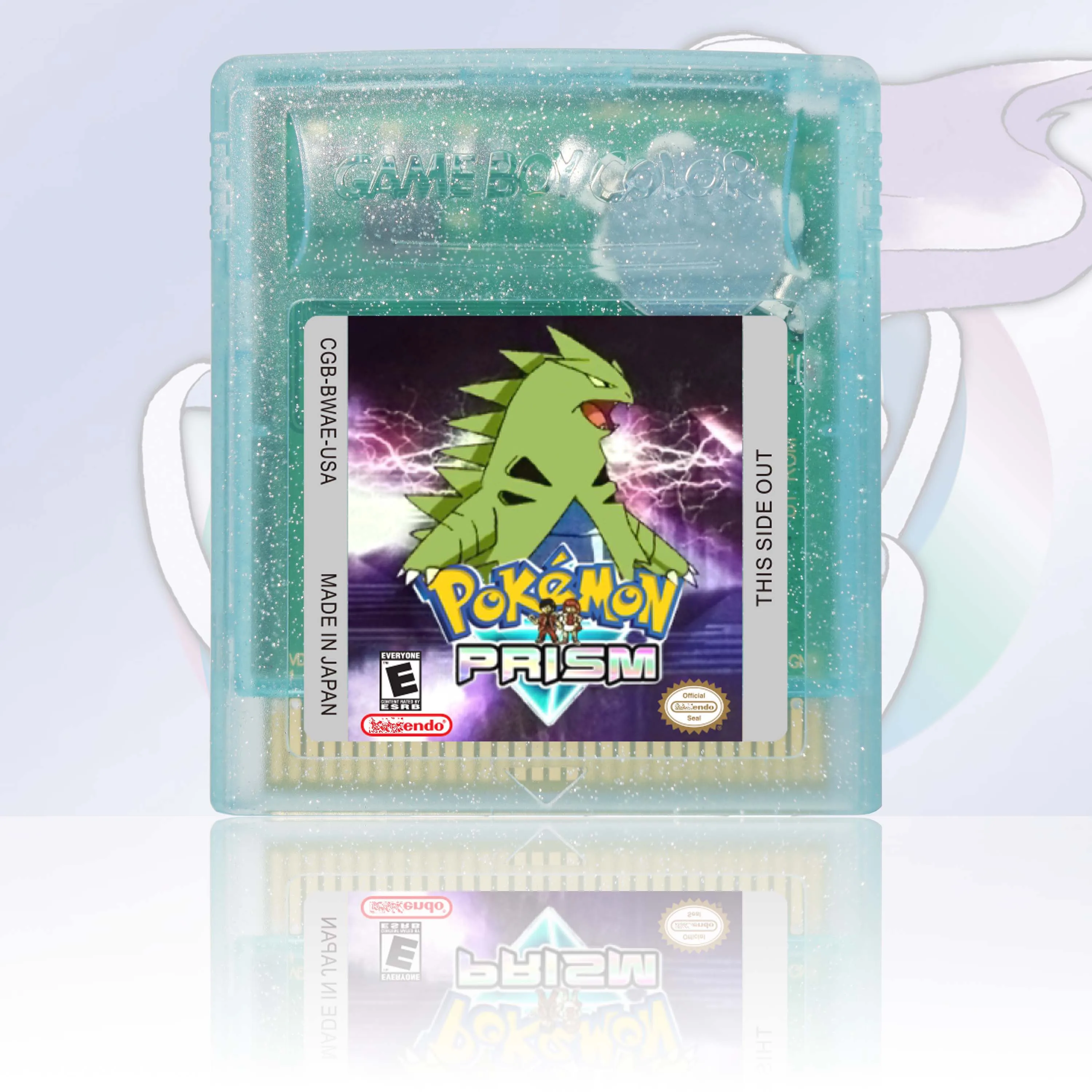 Фото Игровой картридж Pokemon Crystal Clear/Orange/Prism/Polished Series для GBC, 16-битная игровая консоль, высококачественная карта для видеоигр GBC №5