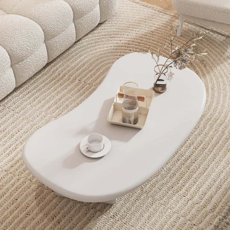 Белый кофейный столик в скандинавском стиле роскошный уникальный поднос для