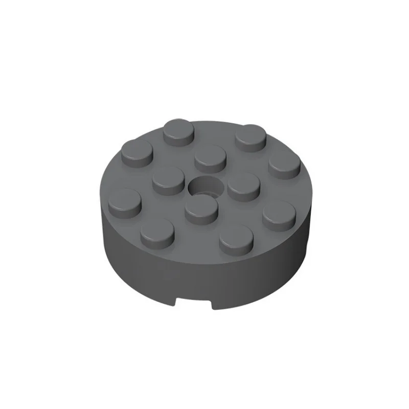 Фото MOC 87081 головоломка из мелких частиц, строительные блоки, аксессуары, 4X4, цилиндрические кирпичи с Blocos De Montar 50 г, 16 шт., игрушки «сделай сам», подарки №2