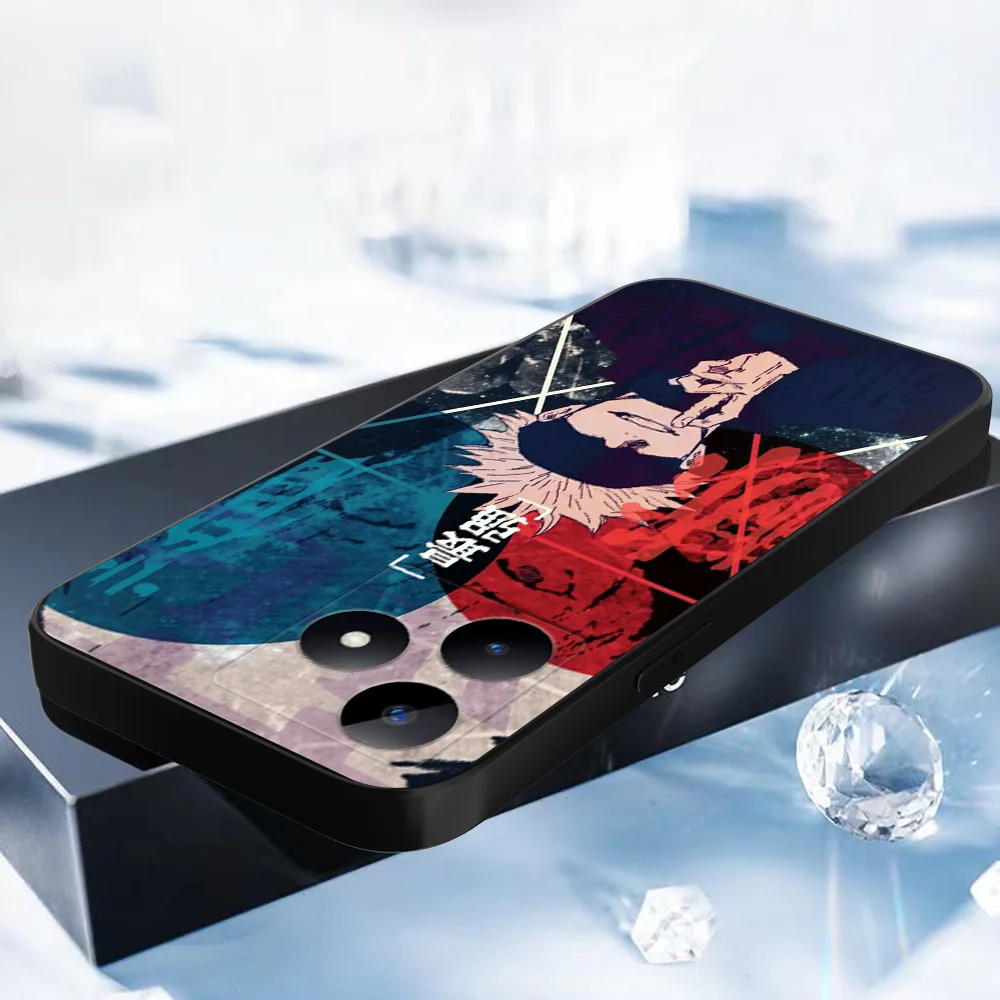 Женская Обложка для телефона realme C53 C51 NOTE 50 Защитный Мягкий силиконовый чехол