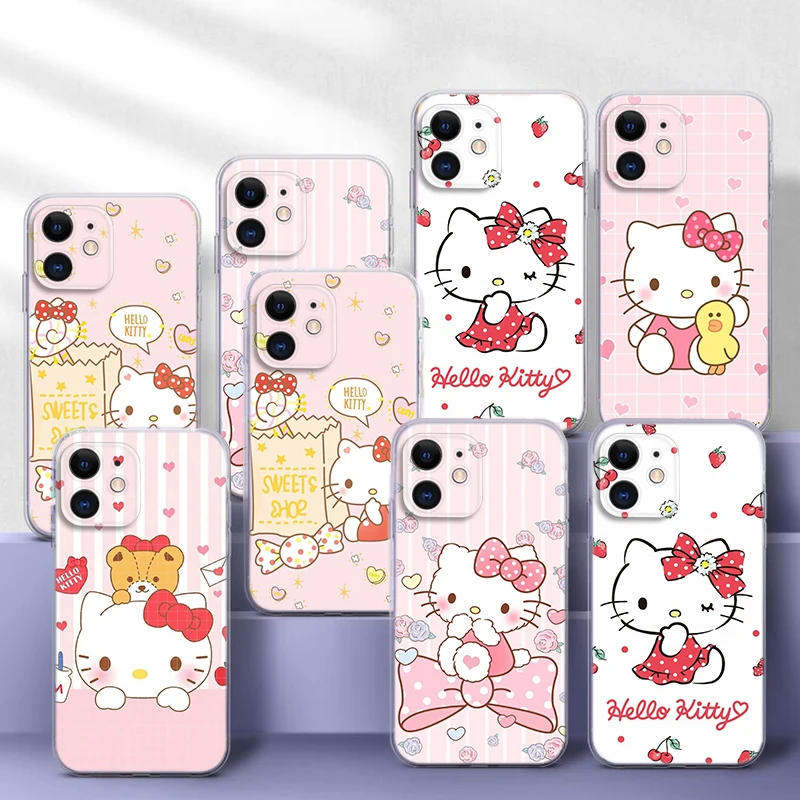 G35 Holle Kitty милый мягкий чехол для Moto G Play E20 E4 E40 E5 E6 E6S E7 Power Edge 20 Lite Pro G200 G30 G4