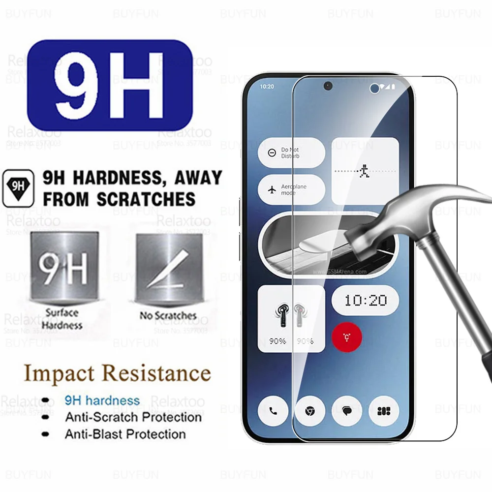 Закаленное стекло 4 в 1 для камеры NothingPhone (2a) Phone2a 2 A A2