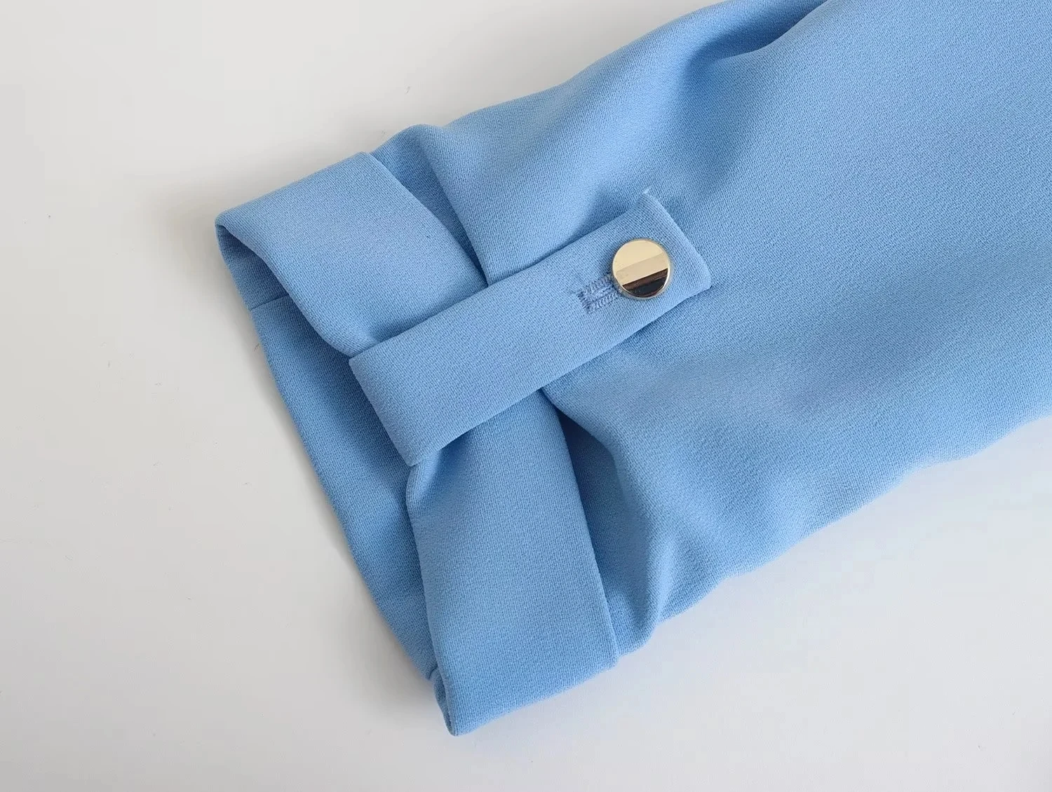 Jenny&Dave England Style Office Lady Jacket Tops Fashion Blue Color Casual Blazers Women