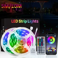 honhill led strip light rgb 5050 bluetooth app control usb led flexible lamp ribbon diode tape for party living room festival