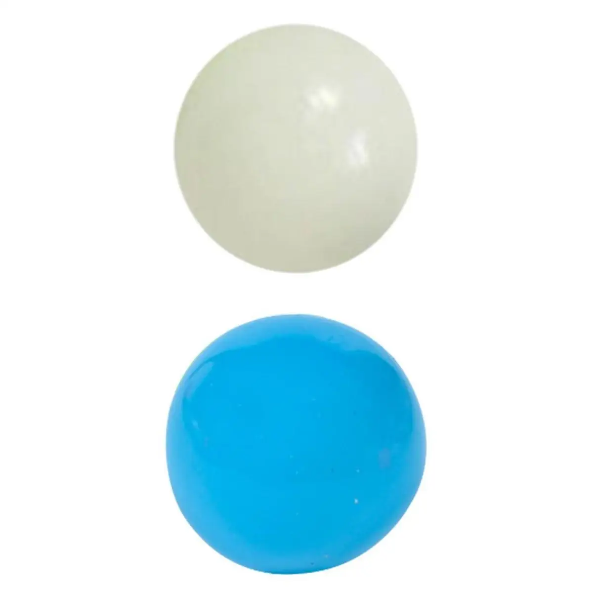 

Синие и белые люминесцентные липкие шарики, бросок на потолок, настенные шарики, липкие мишени, мячи для сквоша, детские игрушки