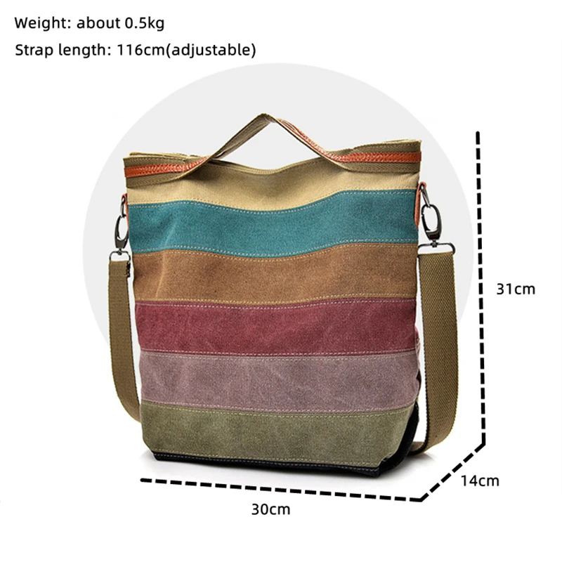 Women Canvas Fitness Bag Sports Gym Bag Pocket Handbag Travel Pack Duffel Tote Shoulder Messenger Weekend Training Mochila Pouch
