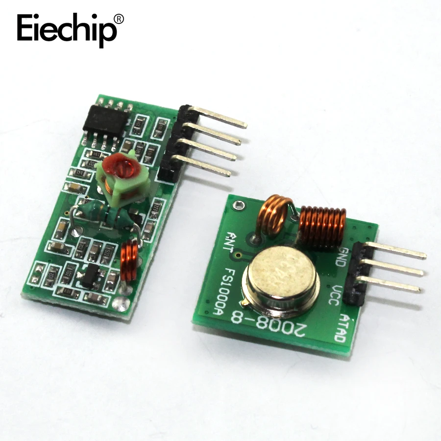 1pair 315/433Mh RF transmitter and receiver Module link kit for Arduino /ARM/MCU WL diy 315/433mhz wireless DIY Starter Kit