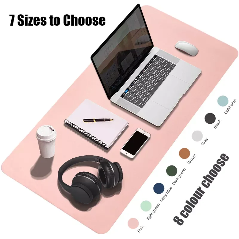 

Mosible Gaming Mouse Pad PU Leather Large Mouse Pad XXL Waterproof Keyboard Desk Protector Mat for PC Computer Accessories