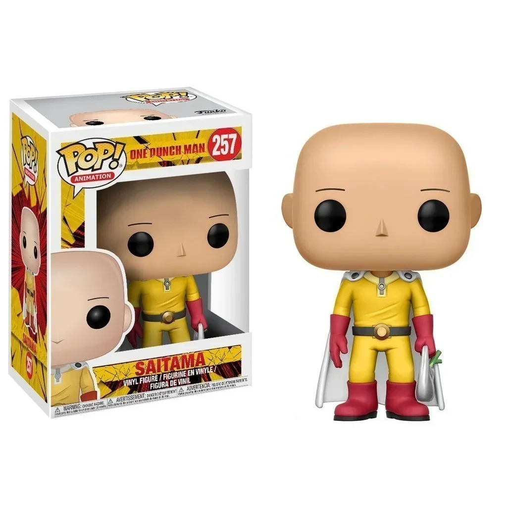 FUNKO POP Виниловые экшн-фигурки Сайтама из коллекции One Punch Man #257 игрушки для детей
