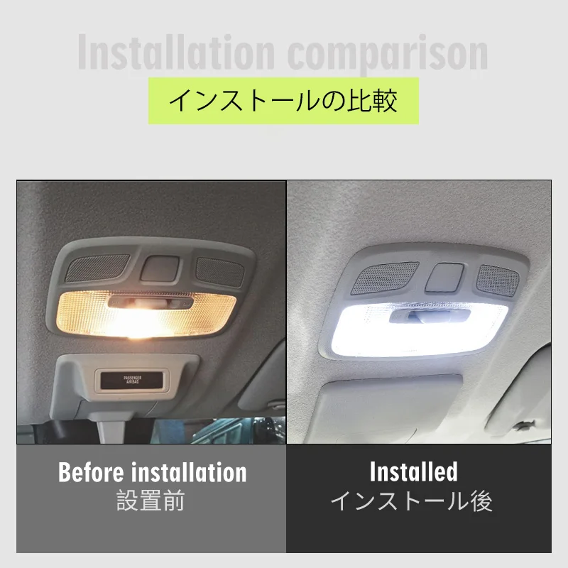 Для Suzuki Jimny Jb64 Jb74 светодиодные лампы автомобильная лампа для чтения 6500K белый 30Lm 1