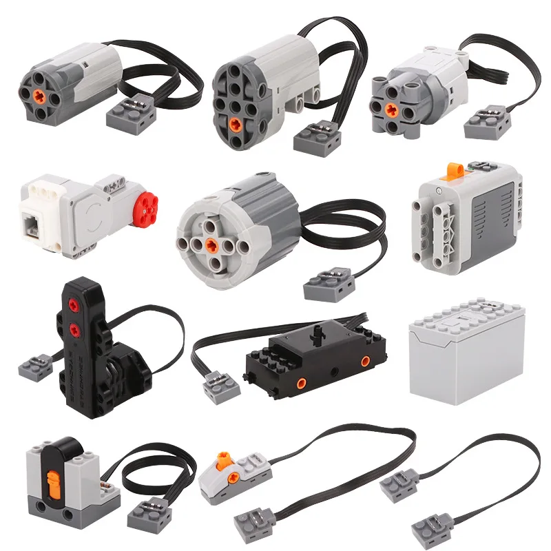 Электронная Модель Moc Power Набор Технических Блоков С Пультом Дистанционного