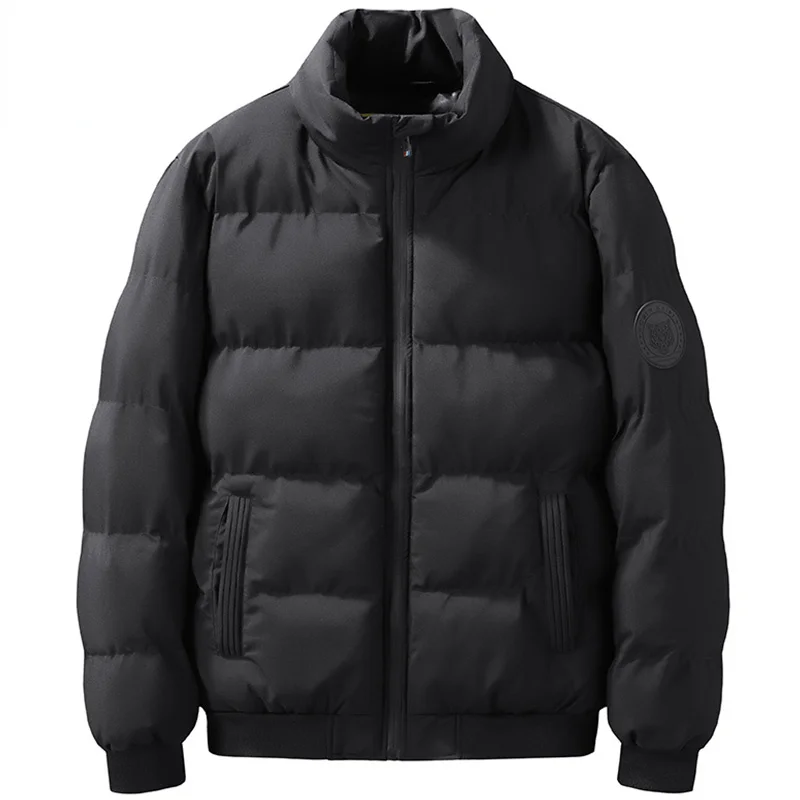 

Mens Winter Jacket Hooded Cotton-padded Men Coats Black Thicken Warm Parkas Men Clothing M-5XL Jaqueta Inverno Masculina Zm533