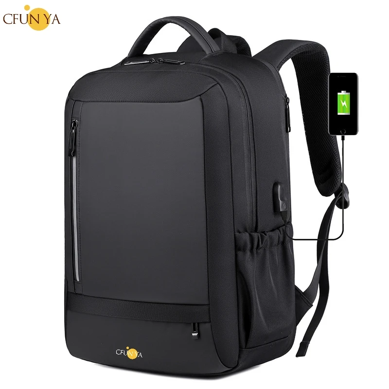 

CFUN YA 2023 New Anti-Theft Schoolbag Students Fashion Men Backpack Women Business 15.6 inch Laptop Bagpack USB Travel Daypack