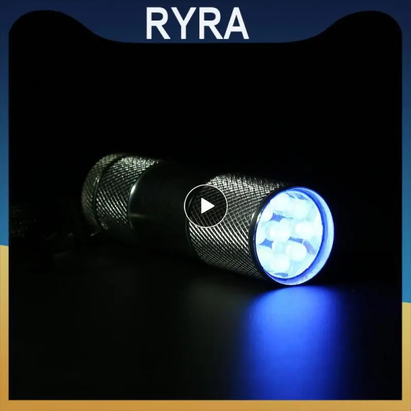 

LED MINI Flashlight Portable Ultra Violet Flashlight UV Blacklight Inspection Lamp Powerful Waterproof Ultraviolet Torch Light