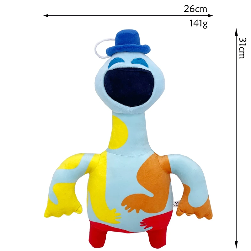 Фото Плюшевая игрушка Poppy Playtime NEW Pianosaurus, мягкая игрушка-подушка Nightmare Critters, кукла-подушка Huggy Wuggy, декоративная игрушка, подарки для детей №3
