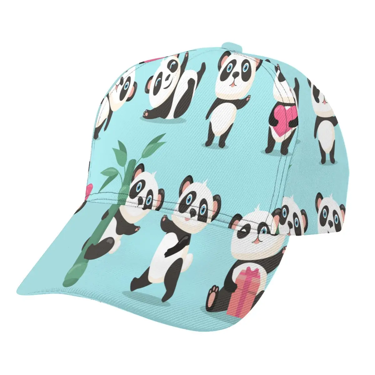 

Cartoon Adorable Panda Baseball Cap women men snapback caps Classic Style hat Casual Sport Outdoor cap
