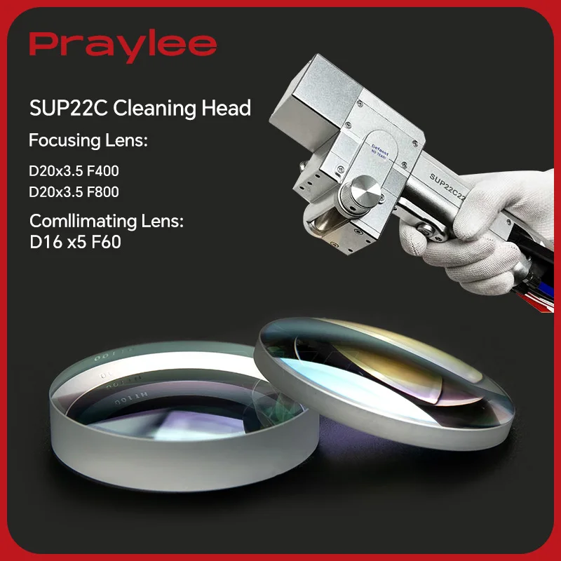 Фокусная линза для лазерной сварки Praylee D20 x 3 5 F400 F800