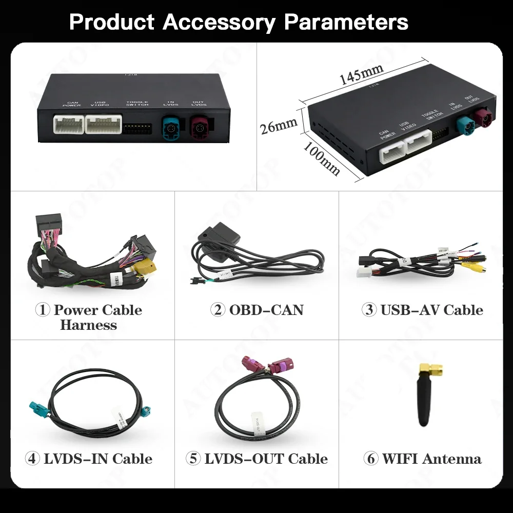 

CARABC автомобильный беспроводной Carplay Android Auto для Volkswagen Touareg RNS850 2011-2015, модуль модификации, голосовое управление, зеркальная ссылка