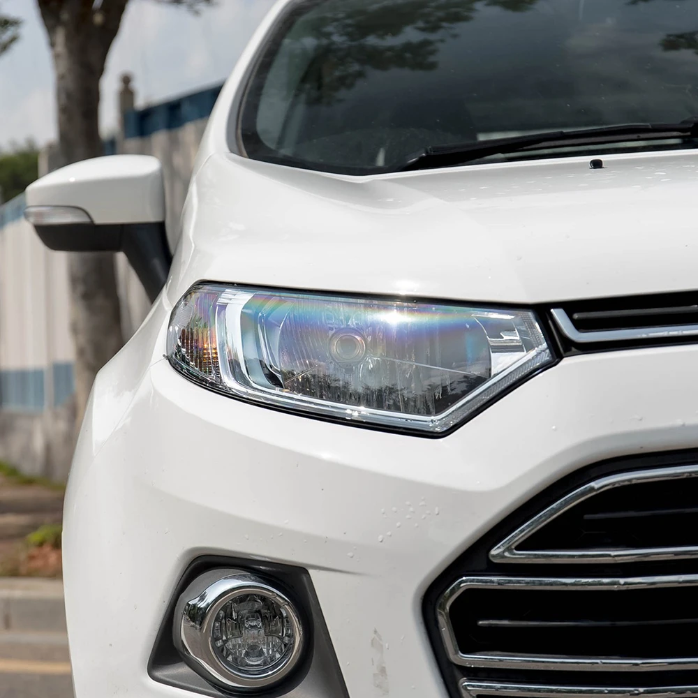 Для Ford Ecosport 2013 2014 2015 2016 2017 крышка передней фары корпус абажур из плексигласа