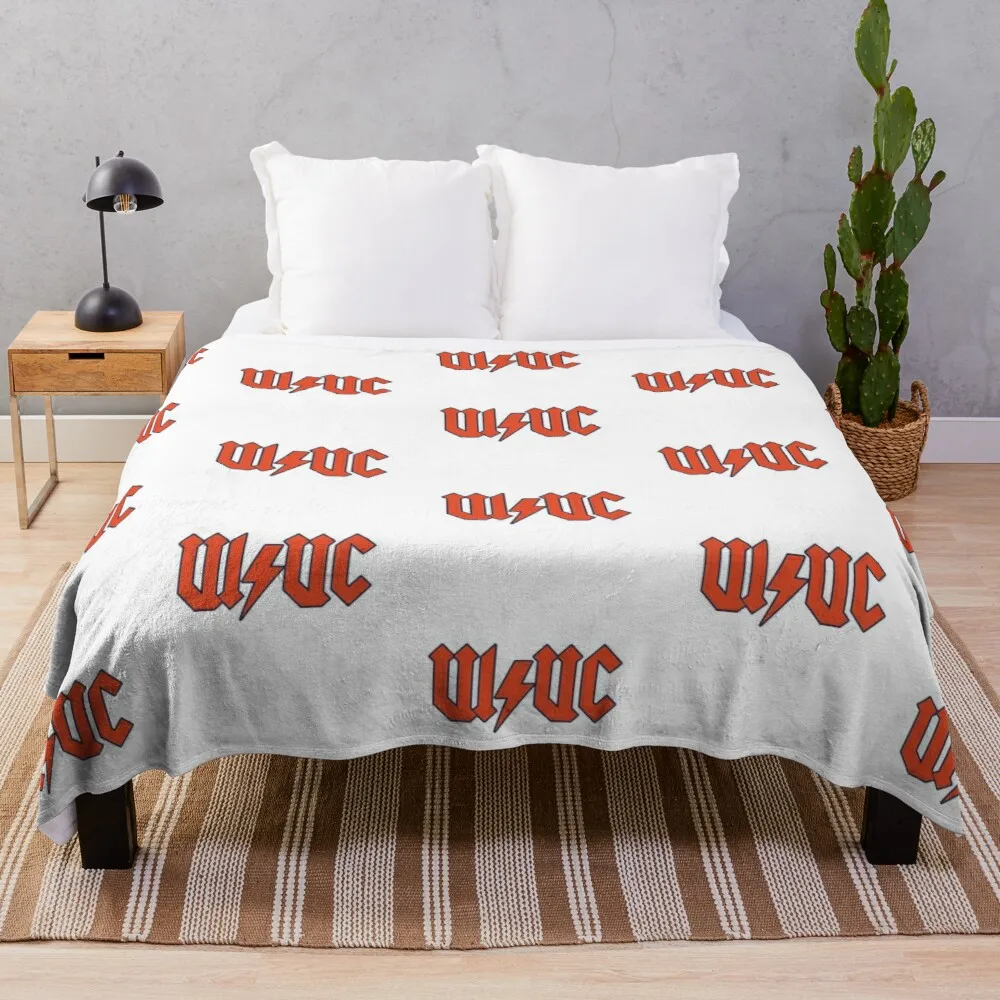 

UIUC ACDC Throw Blanket Single Blanket