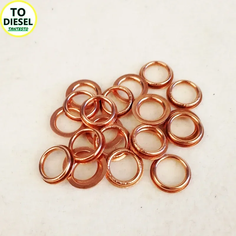 100 шт. прокладка форсунки дизельного двигателя CRIN MD 070718 Для Mitsubishi Pajero Delica 4D55 4D56 4D65