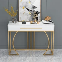 italian luxury drawer entry console table livingroom wooden ultra narrow cabinet modern minimalist home entrance table furniture