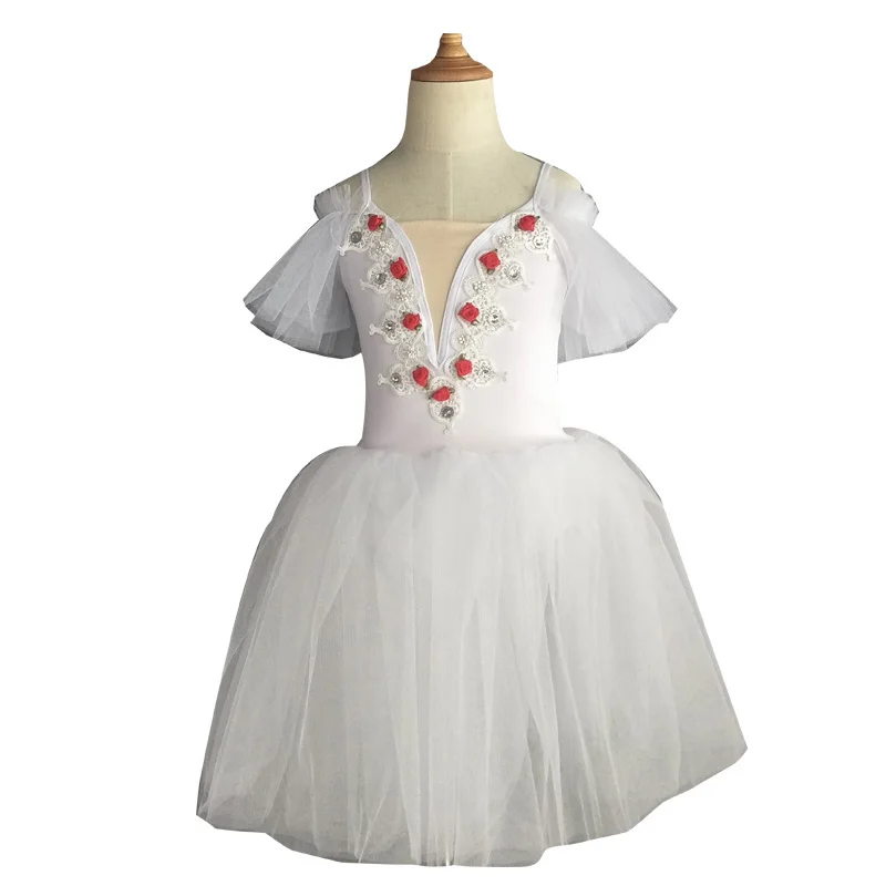 2022 романтическая балетная пачка Репетиционная тренировочная юбка костюм лебедя