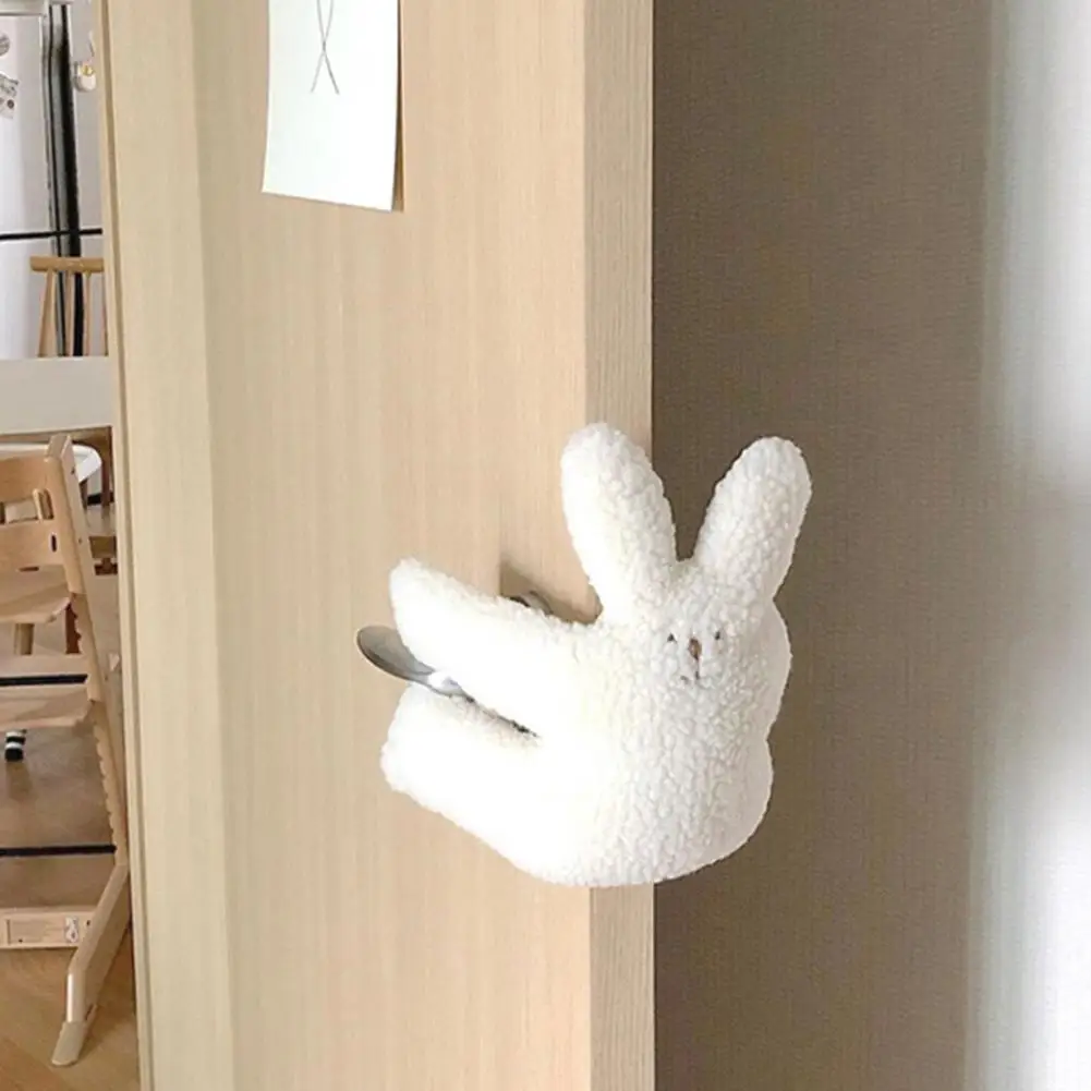 

Fashion Comfortable Touch Delicate Bear Doll Baby Finger Pinch Guard Protector Decorative Finger Safety Guard Household Use