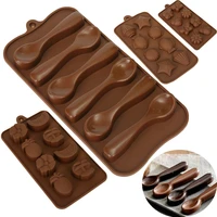 8 holes 3d chocolate mold silicone cake mold cake decorating tools diy chocolate baking tools non stick jellycandy mould