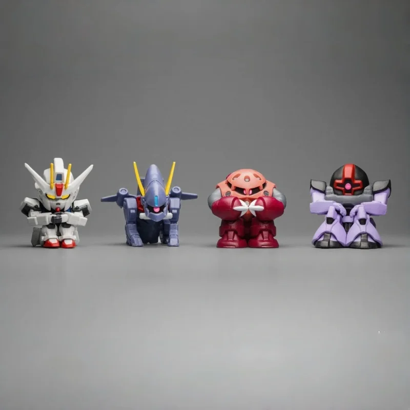 Фото Коллекционная миниатюрная фигурка Bandai Sitting Pose 02 Strike Dom Red Z'Gok Bucue для настольного декора, подарок для фанатов №2