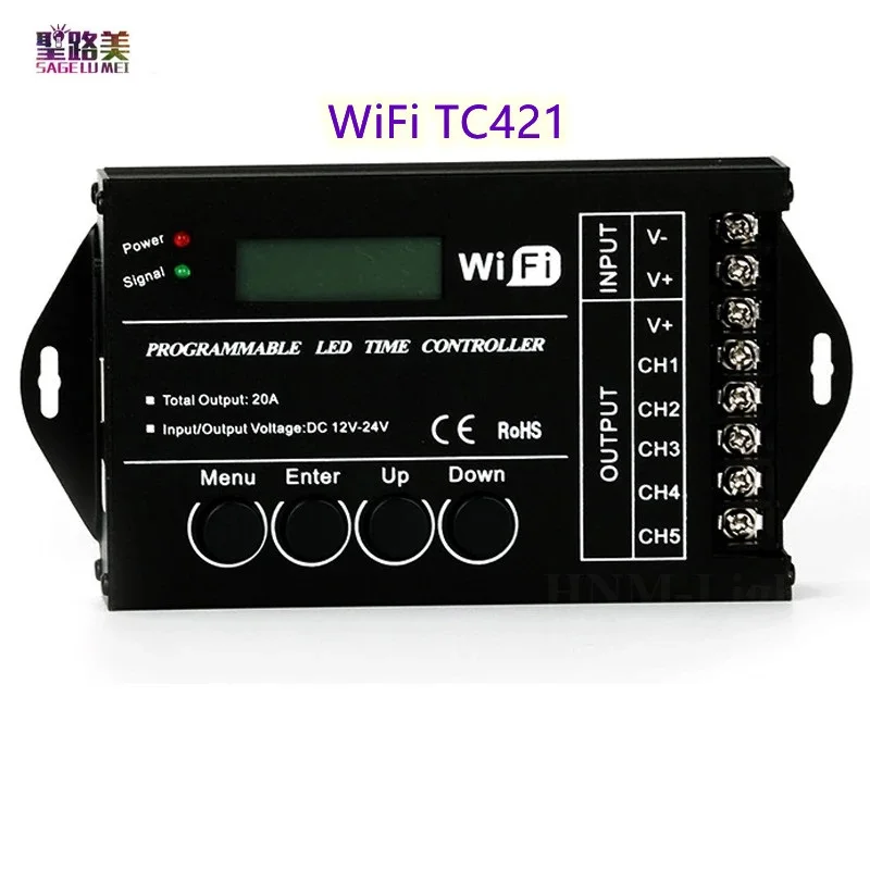 Программируемый контроллер с таймером TC420 TC421 выходом регулировки яркости 5