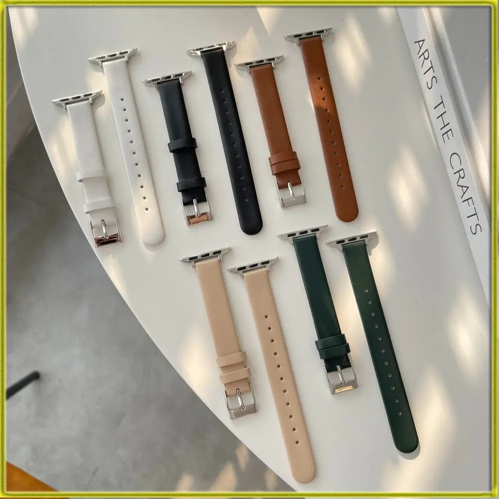 

Watch Bracelet Brand New Watch Strap for Apple Watch Leather Summer Soft and Thin Watch Band for iwatch1234567SE